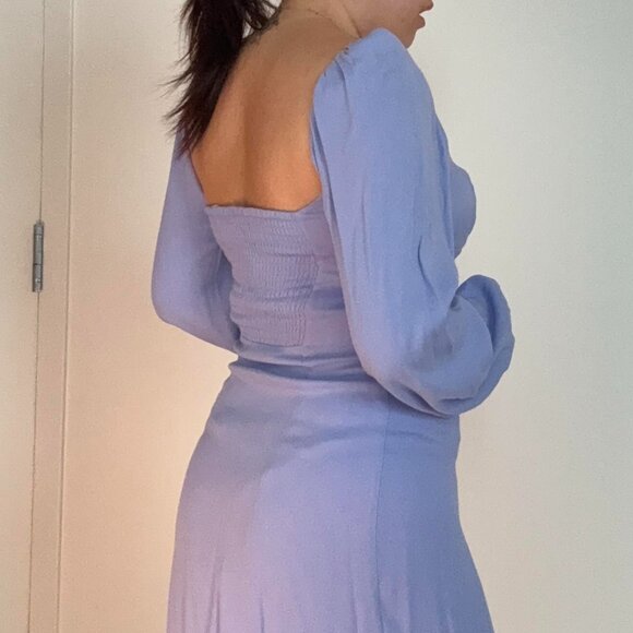 ARITZIA wilfred - Purple Long sleeve Dress (Size 4) - Picture 3 of 6